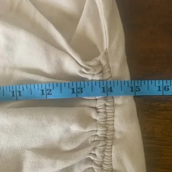 Beck + Bridge Beige V Neck Spaghetti Strap Dress Size 8 - Picture 7 of 9